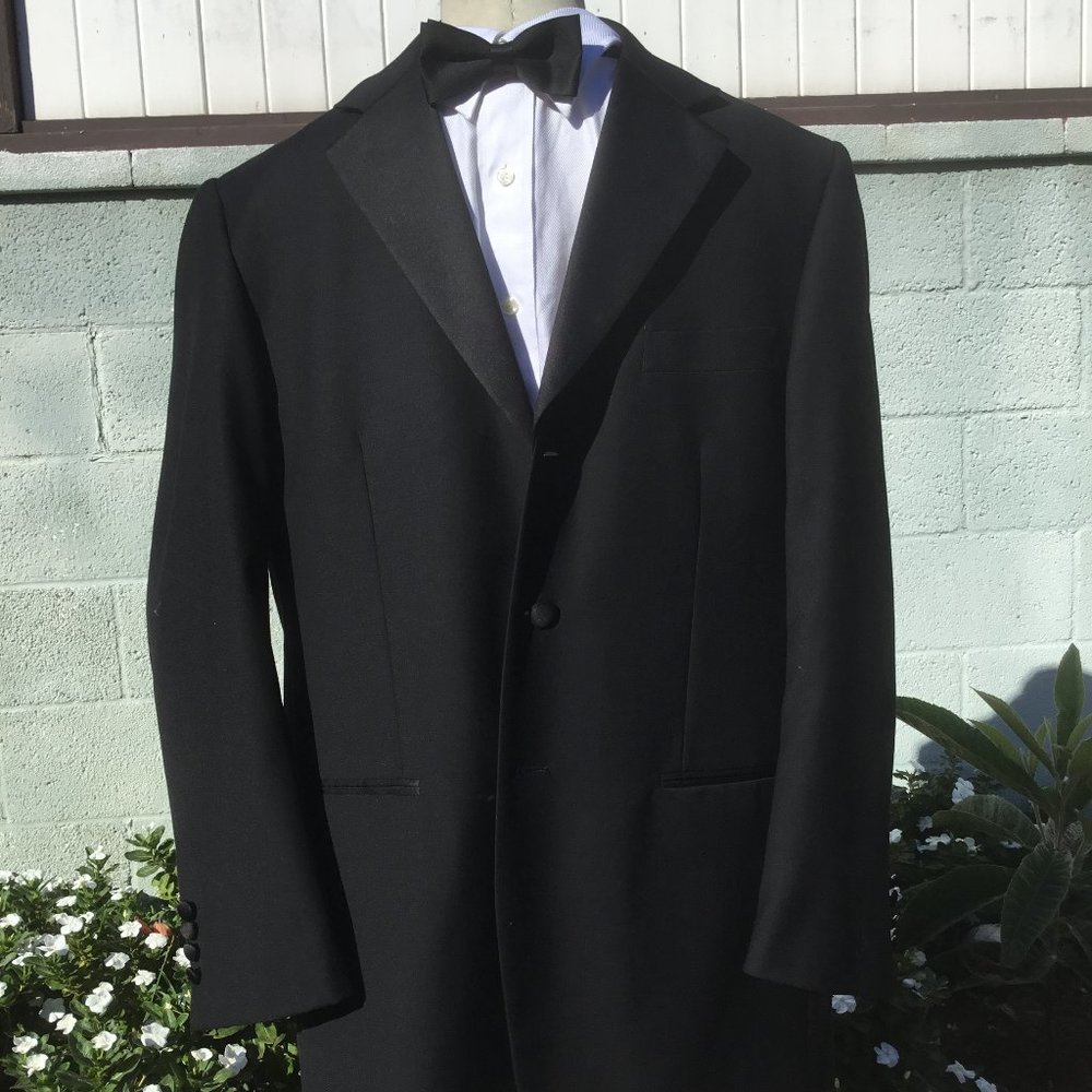 MANTONI SUPER 140S Men's Dressy Formal Coat Jacket Wool Wrinkle Resistant 40